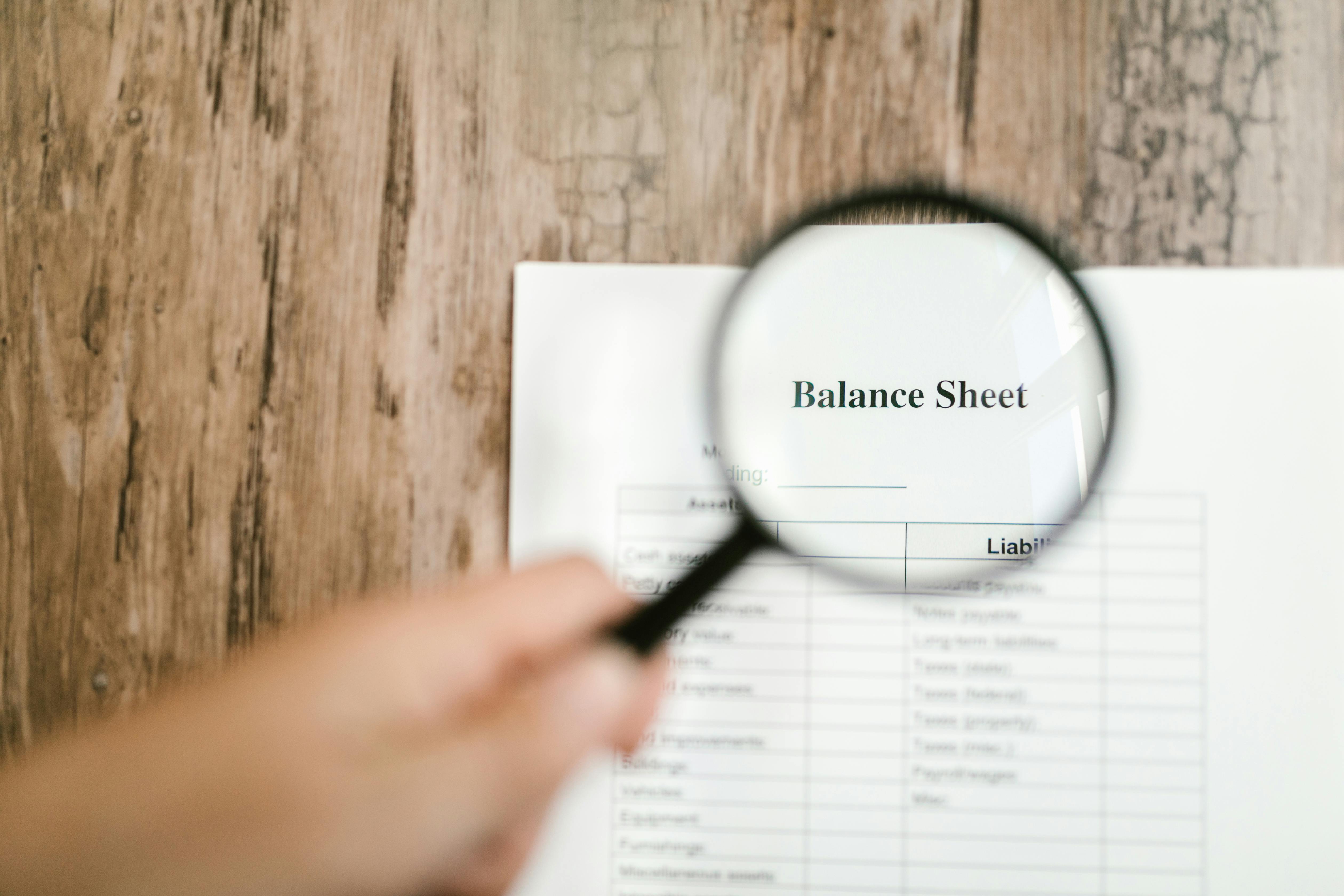 the balance sheet and what it tells you